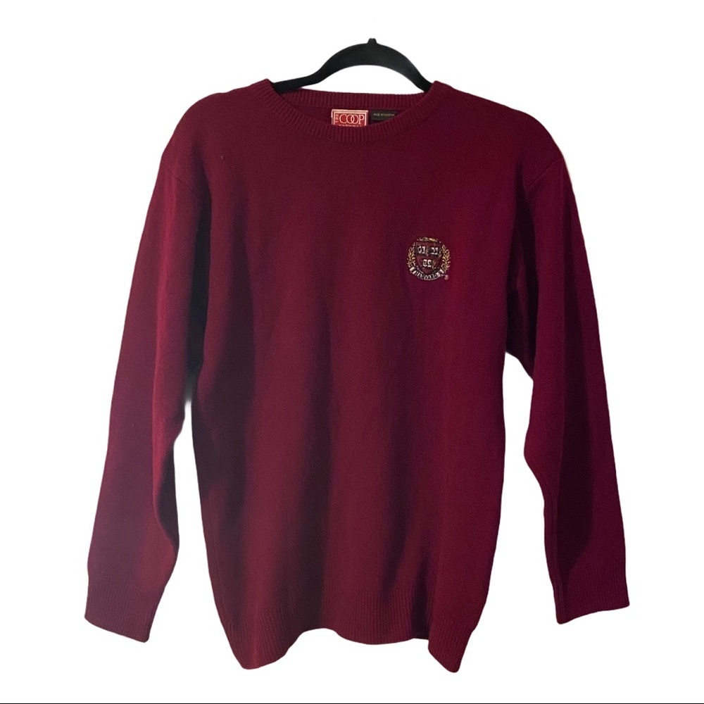 Vintage Harvard wool sweater